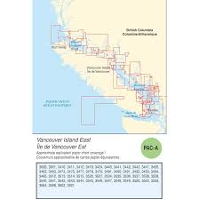 Canadian Hydrographics Pac A Electronic Navigational Charts Enc Vancouver Island East