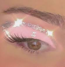 Y2k Eyeshadow Aesthetic Makeup Pastel Pink Aesthetic Aesthetic Eyes