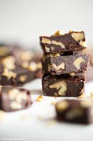 Seductive Raw Chocolate Walnut Fudge Recipe Chocolate Walnut Fudge Walnut Fudge Raw Chocolate