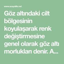 Goz Alti Morluklari Icin Bitkisel Kesin Cozum Sosyolife Net Kuru Cilt Yaslanma Genetik