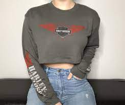 Harley Davidson Crop Top Crop Tops Tops Clothes