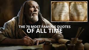 Sometimes they contain the deepest emotions. The 70 Most Famous Quotes Of All Time Youtube