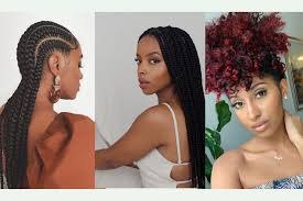When your hair is very short, opt for a light headwrap version, working your front coils free of the updo. 30 Trending Protective Hairstyles For Natural Hair All Things Hair Uk