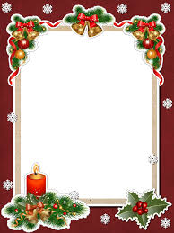 Undangan natal pkp dan pkw. Christmas Frame Png