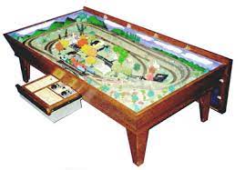 These coffee tables can also be used side tables, end tables, or living room tables. Kert Mark Chapter N Scale Train In Coffee Table
