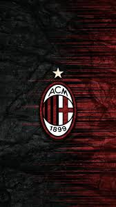 Download wallpapers ac milan, logo, art, serie a, soccer, milan, rossoneri, football club, asphalt texture for desktop free. Ac Milan Wallpaper Bola Kaki Gambar Sepak Bola Sepak Bola