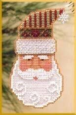 Gift bearing santa cross stitch kit mill hill 2020 jim shore js202015. Mill Hill Santa Claus Beaded Cross Stitch Kit 123stitch