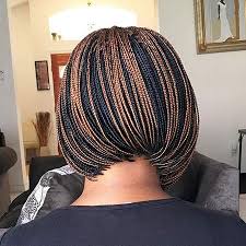 Easy braided hairstyles for women on the go! Braids For Short Black Hair Invisible Braids Bob Braids Braids Bob Style
