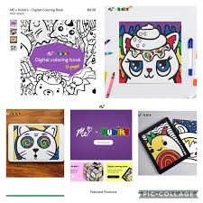 Plus, it's an easy way to celebrate each season or special holidays. Moriah Elizabeth Digital Coloring Book In 2021 Coloring Books Create This Book Drawings