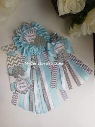 Boy Elephant Mommy Pin Boy Elephant Baby Shower Boy Mommy To Be Pin Elephant Daddy To Be Boy Mommy To Be Corsage Elephant Themed Corsage Baby Shower Corsage Elephant Baby Shower Boy Baby Shower Ribbon