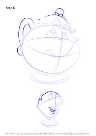 Learn How To Draw Chip Potts From Beauty And The Beast Beauty And The Beast Ste Beauty And The Beast Drawing Beauty And The Beast Art Disney Drawing Tutorial