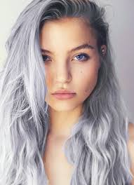 Pastel Purple Violet Grey Hair Photoshoped Grey Hair Dye Hair Styles Hair Color For Tan Skin