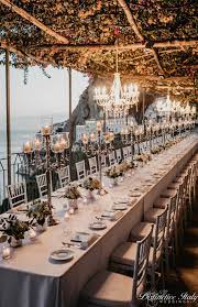 Amalfi Coast Table Setting Amalfi Coast Wedding Wedding Lights Coast Wedding
