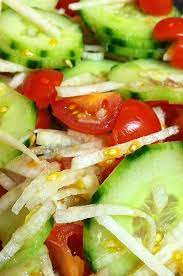 Summer Cucumber Jicama Salad Recipe Chicken Salad Recipes Salad Green Salad Recipes