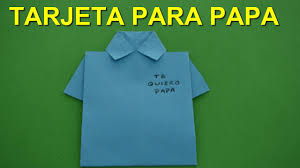 10 manualidades infantiles para festejar el día del padre. Manualidades Para Ninos Faciles Tarjetas Para El Dia Del Padre Faciles De Hacer De Papel Youtube