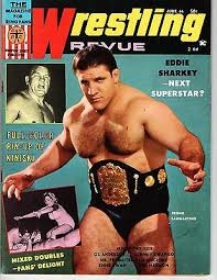 WRESTLING REVUE JUNE 1966 BRUNO SAMMARTINO GENE KINISKI SAM MUCHNIK ED  SHARKEY