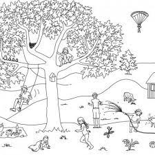 Hier herunterladen · wimmelbild malvorlage zum ausdrucken! Wimmelbild Sommer Pdf Labbe