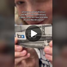 🆕💳 Pick up a BART 50th Anniversary Clipper Card, exclusively at Lake...