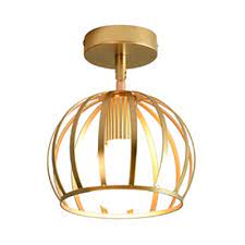 Full flush mount lighting is installed directly on the ceiling and leaves no spacing between the light and the surface of the ceiling. 180 Rotatable Flush Mount Light Traditional Metal Ceiling Light In Gold For Hallway Bathroom Beautifulhalo Com