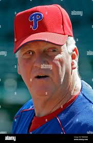 Phillies manager charlie manuel hi-res stock photography and images