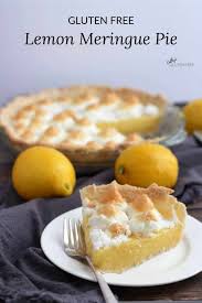 Gluten Free Lemon Meringue Pie Recipe Gluten Free Lemon Lemon Meringue Pie Meringue Pie Recipes