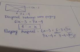 Sebuah Kolam Ikan Berbentuk Persegi Panjang Akan Dipasangi Kayu Pada Masing Masing Diagonal Nya Brainly Co Id