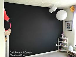 All you need is clean soapy water to wipe it off the surface. How To Paint A Chalkboard Wall