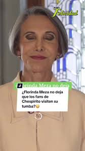 Florinda Meza, la esposa del fallecido Chespirito está siendo criticada por  supuestamente no permitir que los fans del cómico mexicano visiten su tumba  😳🫣 #chespirito #fypシ #fypシ゚viral #viral ...