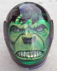Hulk Helmet Cool Motorcycle Helmets Motorcycle Helmet Design Motorcycle Helmets