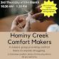 Hominy Creek Comfort Makers @ Enka-Candler Library event image