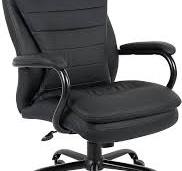 Boss Office Products CaressoftPlus Executive Big & Tall Chair, 400 lb. Capacity, Black (B991-CP)