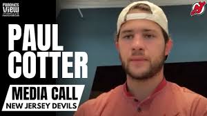 Paul Cotter Discusses Being Traded to New Jersey Devils, Physical Game &  Leaving Golden Knights
