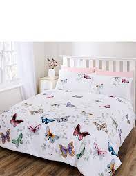 Butterfly Collection Designer Bed Sheets Luxury Bedroom Master Kids Bed Linen
