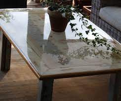 Shabby chic coffee, console, sofa & end tables sale ends in 2 days! Epoxy Resin Shabby Chic Beach Themed Coffee Table Featuring Vintage 1930 S Hoop Pine