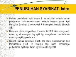 Sebelum kewujudan akta syarikat 2016, antara perkara wajib dalam pemerbadanan syarikat ialah minimum mempunyai 2 orang pengarah dan 2 pemegang saham. Ppt Pemerbadanan Syarikat Powerpoint Presentation Free Download Id 4567650