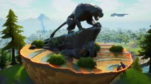 They include a fortnite dinosaur. Fortnite Panther S Prowl Location Where To Visit The Black Panther Monument In Fortnite Gamesradar