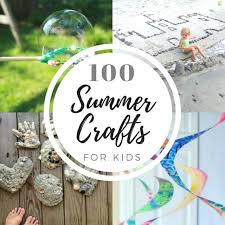 The summer of 2018 will be memorable with our awesome list of 35 super fun summer activities that you kids will love! 100 Summer Crafts Activities For Kids For A Fun Creative Summer