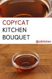 Kitchen Bouquet Made With Brown Sugar Water Cdkitchen Com Kitchen Bouquet Kitchen Bouquet Gravy Recipe Bouquet Recipe
