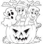 Ausmalbilder Halloween Kostenlos Drucken Und Ausmalen