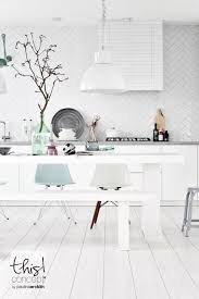 Kitchen Backsplashes Dazzle With Their Herringbone Designs Interior Kitchen Inspirations Home