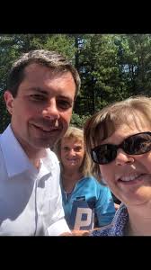 Got to meet Mayor Pete Buttigieg in person! First presidential candidate to  visit Maine. On a personal level it's incredibly inspiring to witness a  viable candidate for the highest office in the