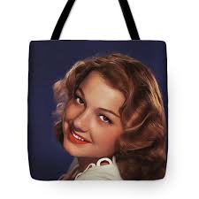 Anne Baxter, Vintage Movie Star #3 Coffee Mug by Esoterica Art Agency