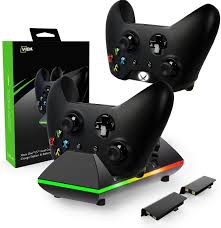 Amazon Com Xbox One Controller Charger Cvida Dual Xbox One One S One Elite Charging Station With 2 X 8 Xbox One Controller Xbox One Elite Controller Xbox One