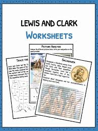 Lewis And Clark American Expedition Facts Worksheets For Kids Worksheets For Kids Lewis And Clark