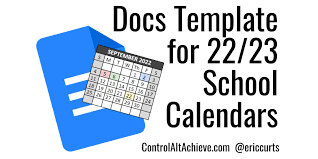 on twitter google docs calendar templates for the 2022 2023 school year https t co slndf78bfg ericcurts teaching edtech educoach edleaders edutwitter https t co 8jdfo47lzt twitter