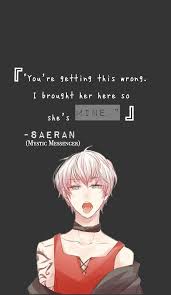 Saeran S Quote Iphone Wallpaper By The First Person To Post This And It S Me Mystic Messenger Mystic Messenger Fanart Mystic Messenger 707