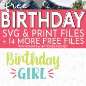 Download Birthday Girl Boy Svg That S What Che Said
