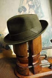 Vintage French Chapeaux De Luxe Maison Fondee Fedora Hat Uk 6 3 4 Mens Dress Hats Mens Hats Fashion Hats For Men