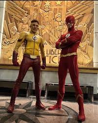 Nick Halter On Instagram Kid Flash Is Back Pic Credit Grantgust In 2020 Kid Flash Grant Gustin Flash Tv Series