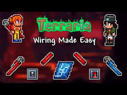 Terraria wire guide wiring is an advanced feature, used to make mechanisms functional. Video Terraria Wiring